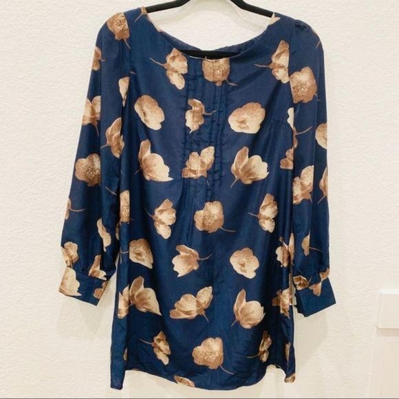 Urban Outfitters Dresses & Skirts - Blue Pepper Blue and Brown Shift dress size S